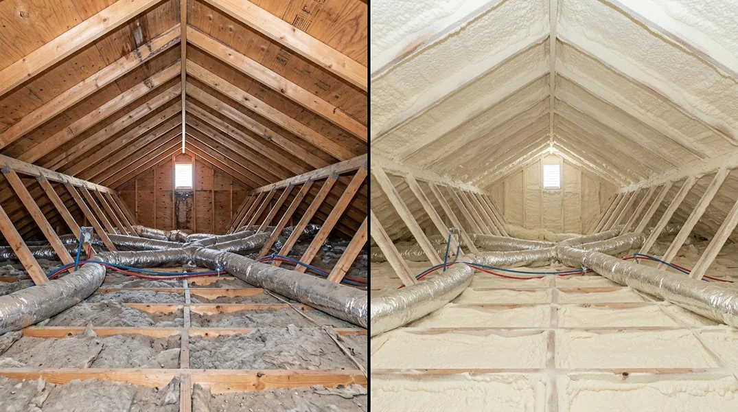 Result spray foam insulation in Fort Worth - Fort Worth Spray Foam Insulation