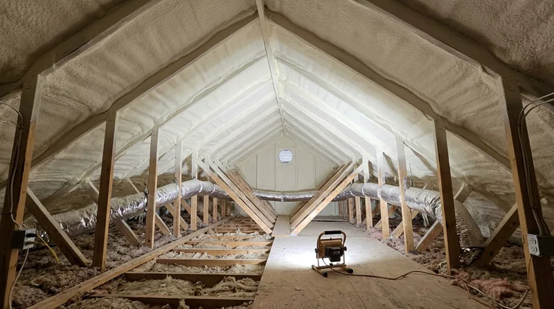 Attic Spray Foam Insulation Fort Worth