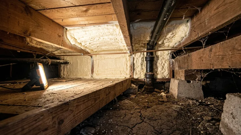 Crawl Space Spray Foam Insulation Fort Worth
