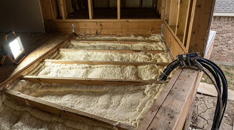 Rim Joist & Band Joist Spray Foam Fort Worth