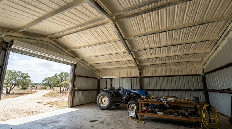 Metal Building & Barndominium Spray Foam Fort Worth